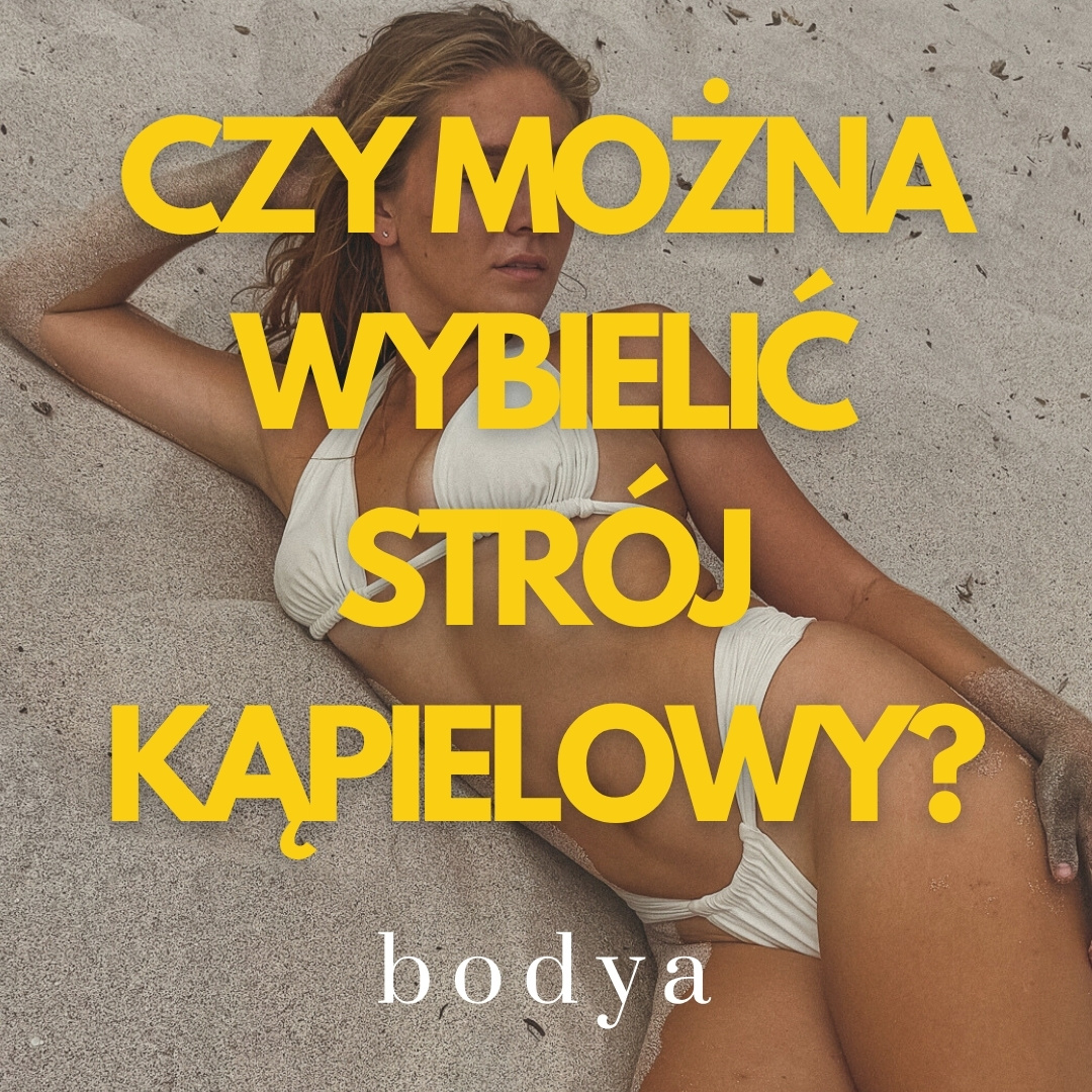 Jak wybielić strój kąpielowy?