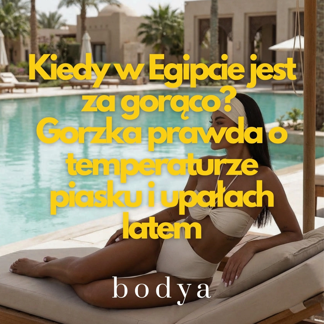 Kiedy w Egipcie jest za gorąco? Gorzka prawda o temperaturze piasku i upałach latem